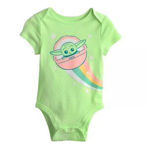 Baby Girl Jumping Beans Star Graphic Bodysuit